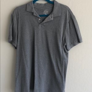 J. Crew Grey polo
